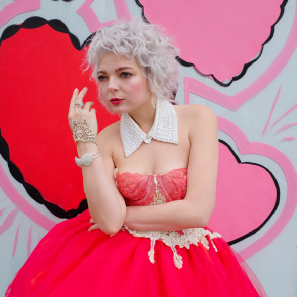 HUGE SALE Pixie RED w/ Lace PARTY Dress - Picture 5 of 7